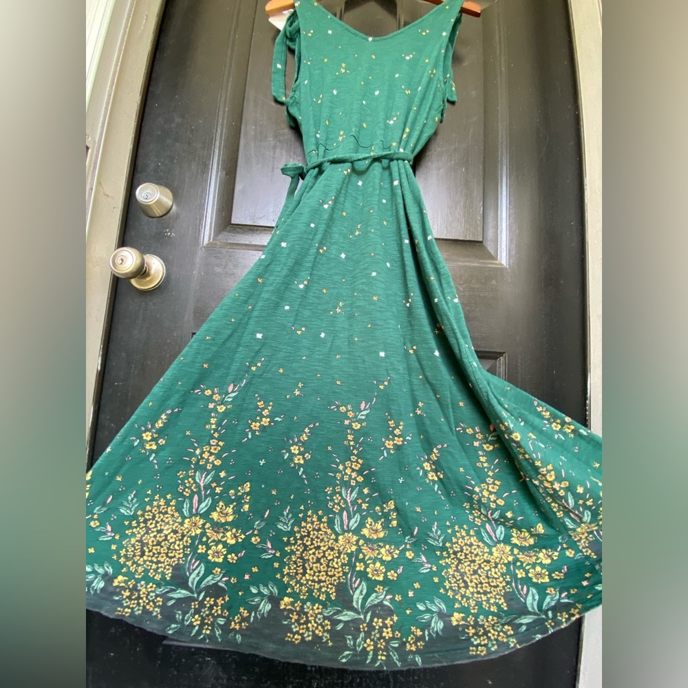 Lucky Brand Emerald Wrap Dress